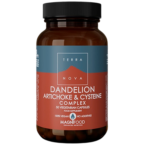 UDSALG Terranova Dandelion, Artichoke Cysteine Complex (50 kaps) køb billig