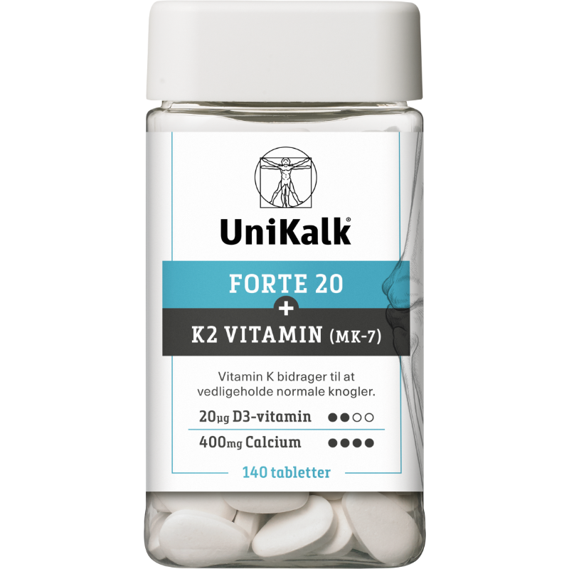 UniKalk Forte 20 (140 tabl)