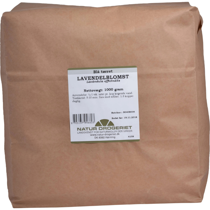 Natur Drogeriet Lavendelblomst Blå (1000 gr)