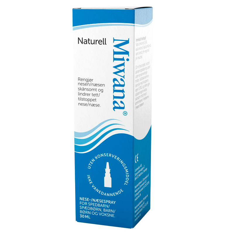 Miwana Næsespray Naturell (30 ml)