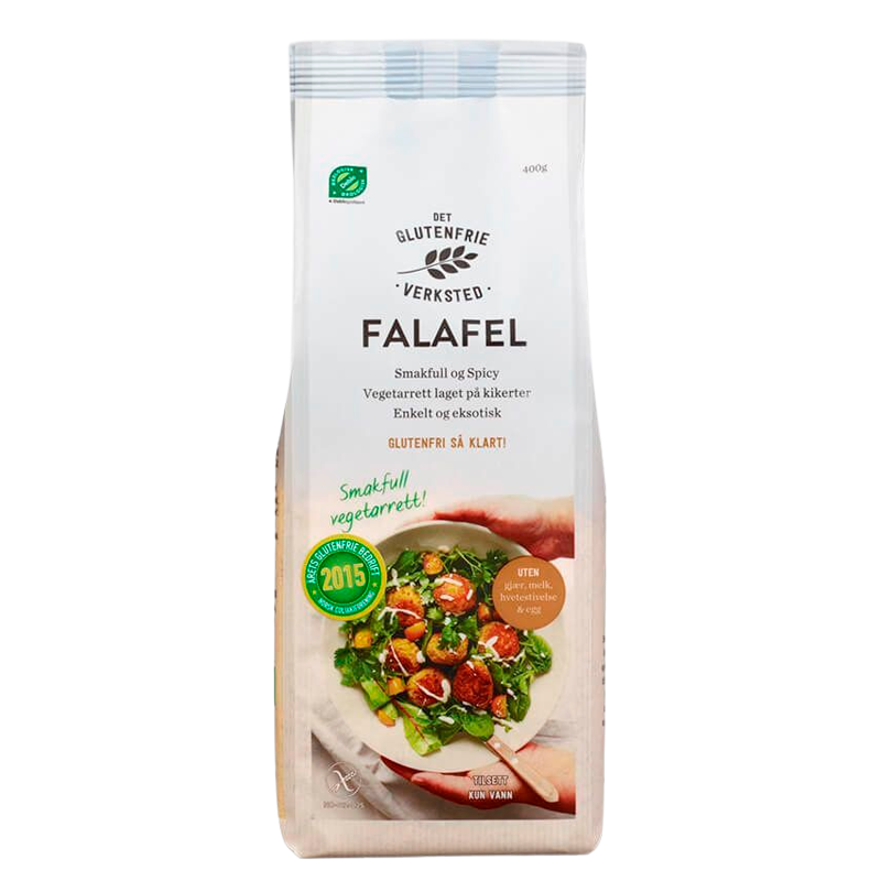 Det Glutenfrie Verksted Falafel Miks (400 g)
