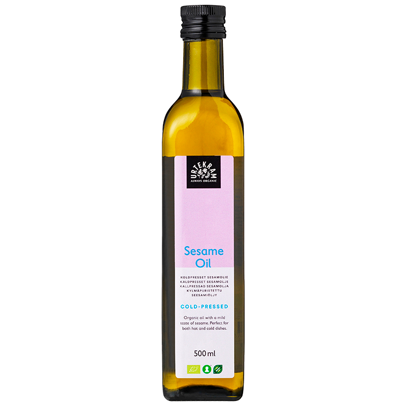 UDSALG Urtekram Italiensk Sesamolie Ø (500 ml) køb billig