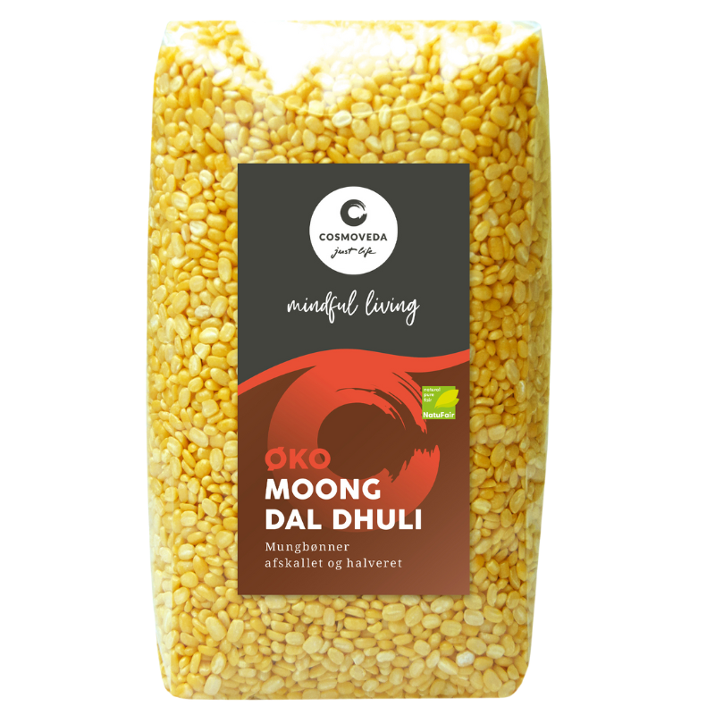 Moong Dal Afskallede Mung bønner Ø (500 gr)