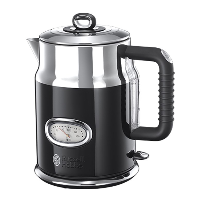 Russell Hobbs Retro Elkedel Sort (1,7 liter)