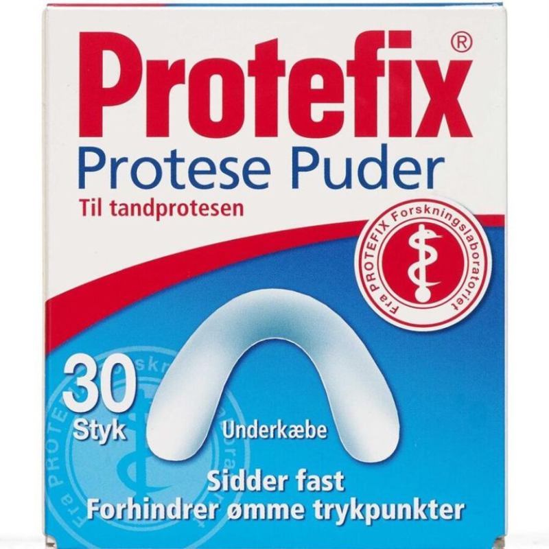Protefix protese puder underkæbe 30 stk