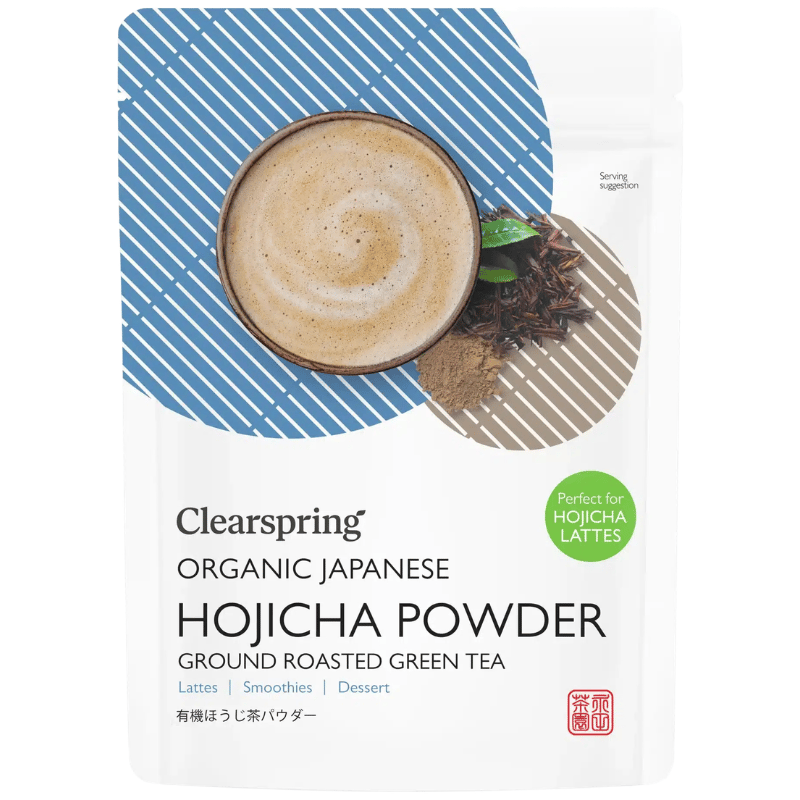 Clearspring Hojicha Pulver Ristet Grøn Te Ø (40 g)
