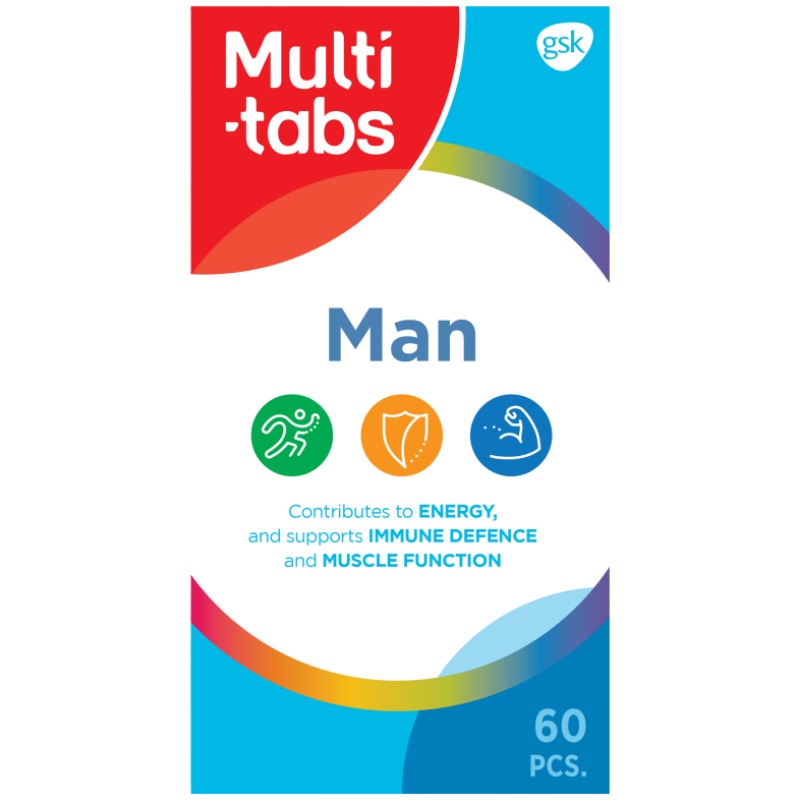 Multitabs Man Tabletter (60 stk)