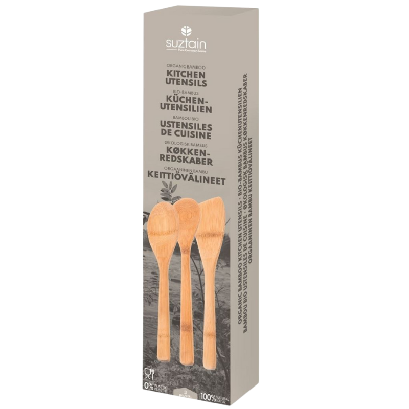 Suztain Køkkenredskaber Sæt Øko (3 stk)