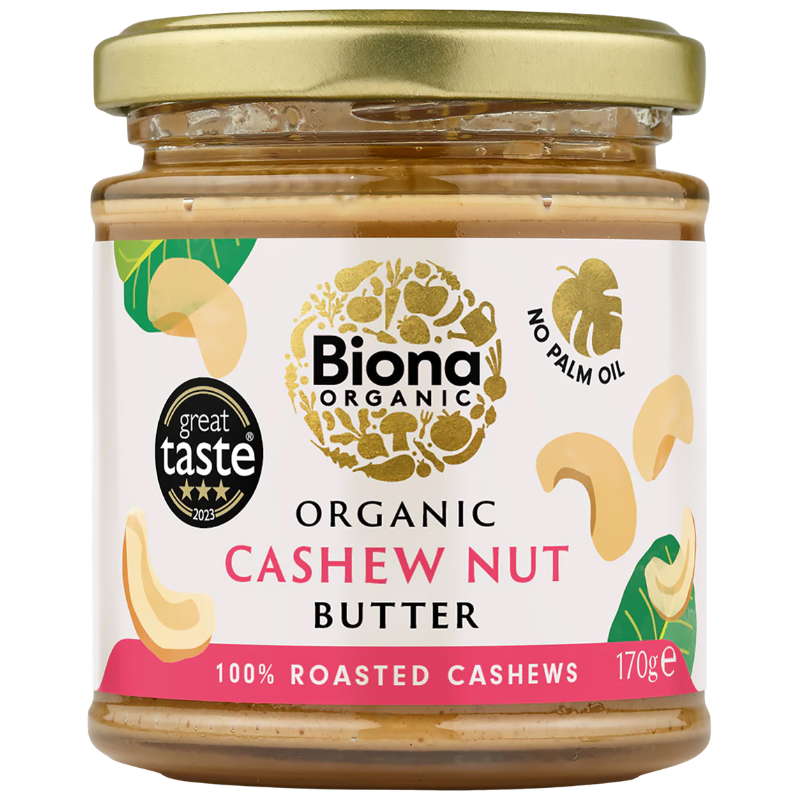 Biona Cashewsmør Ø (170 g) Biona Cashewsmør Ø (170 g)