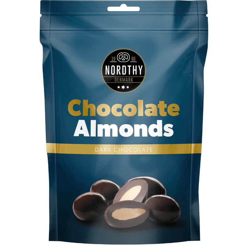 Nordthy Chokolade Mandler Mørk Chokolade (100 g)