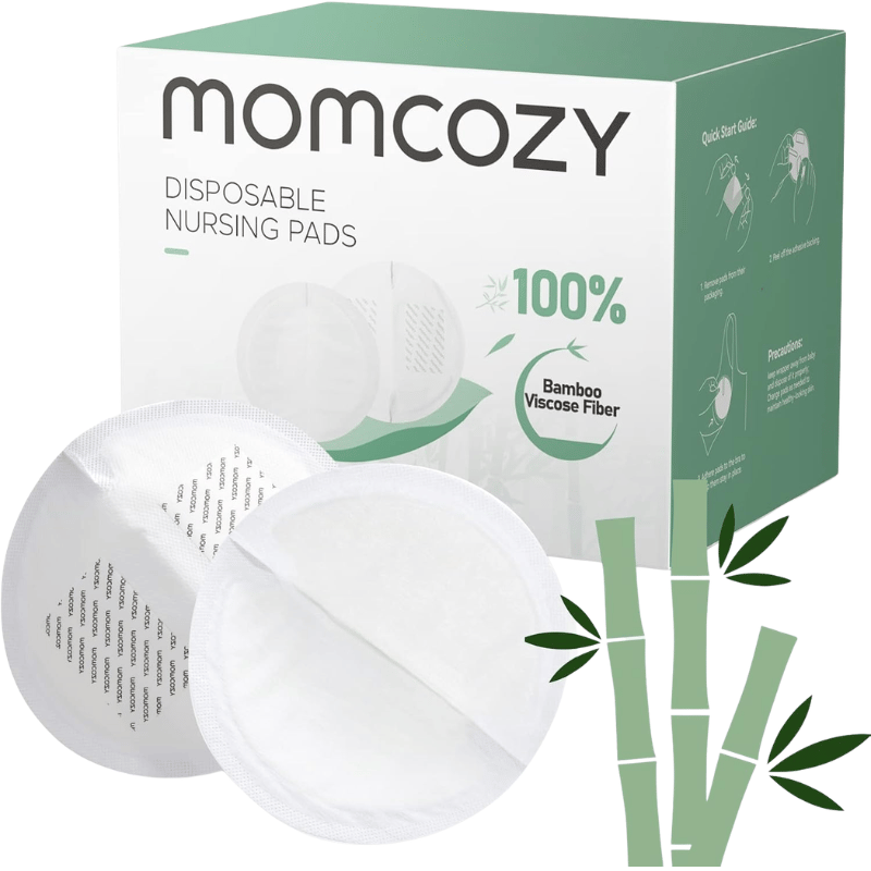 Momcozy Engangs Ammeindlæg Af Bambusfibre (80 stk)