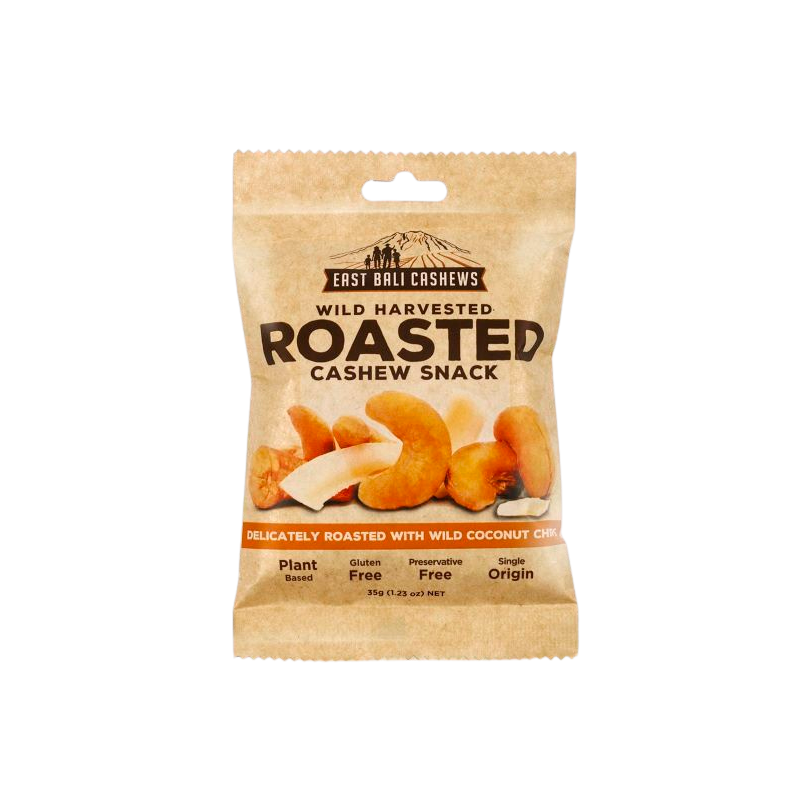 East Bali Cashews Cashewnødder Ristet Med Kokos Chips (35 g)
