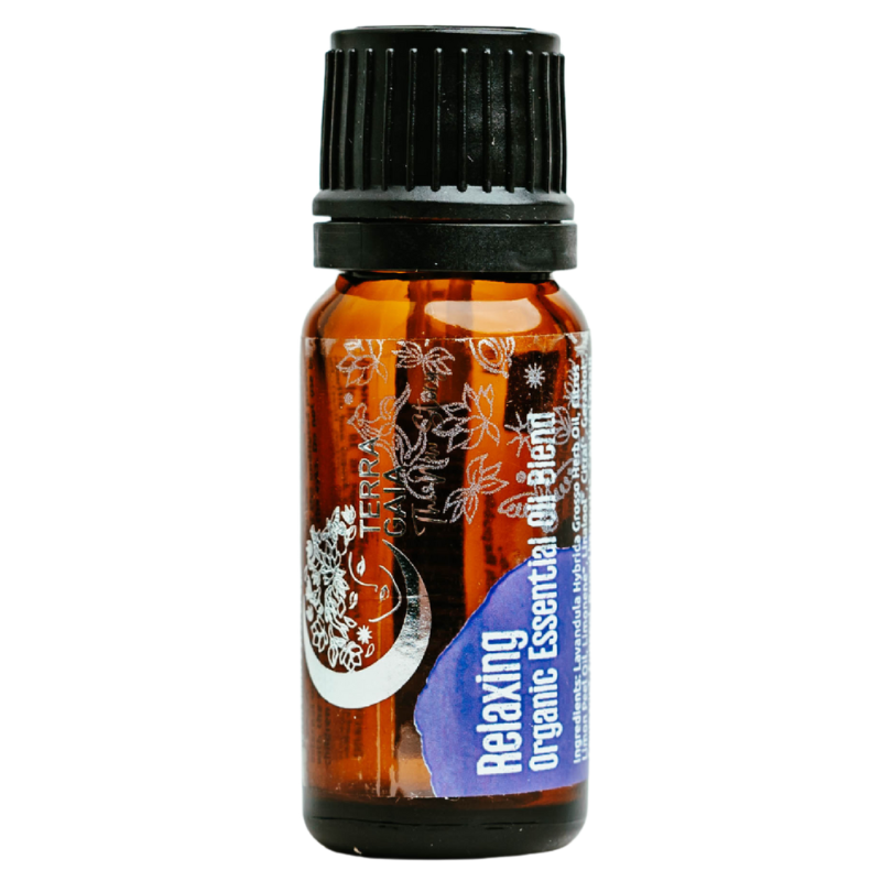 Terra Gaia Økologisk Æterisk Olie Afslappende (10 ml) Terra Gaia Økologisk Æterisk Olie Afslappende (10 ml)