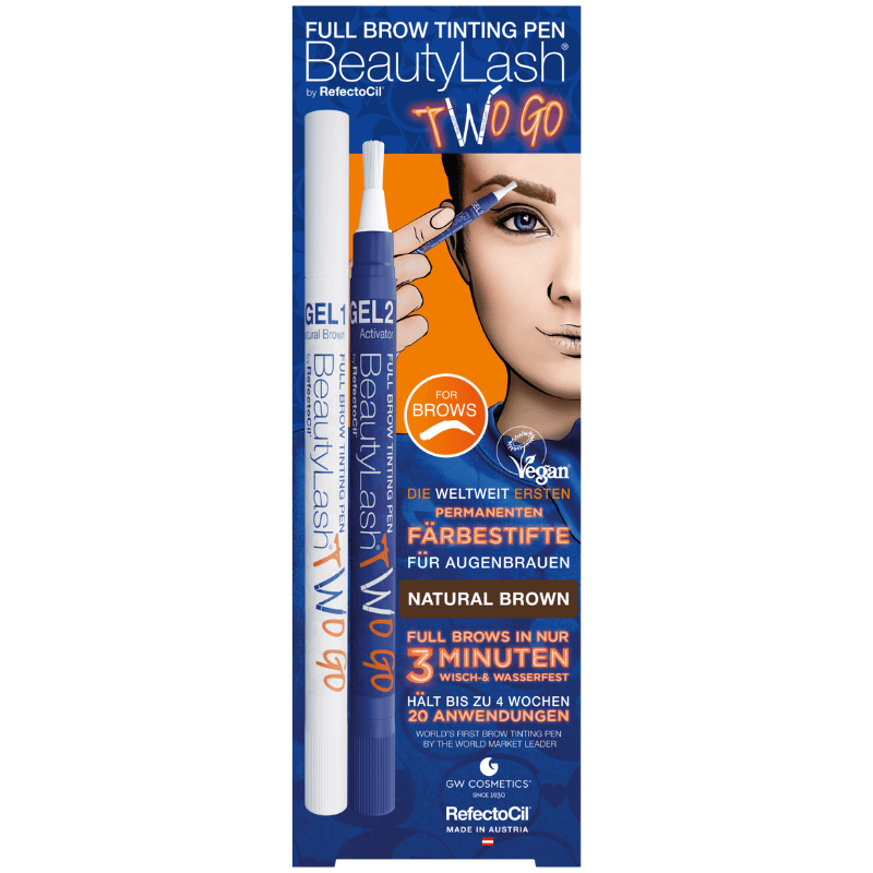 RefectoCil Two Go Brynfarve Natural Brown (1 ml)