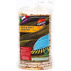Majs og Spelt Galetter Ø (120 gr)