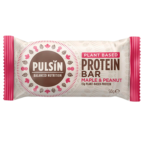 Pulsin Proteinbar Maple og Peanut (50 gr)
