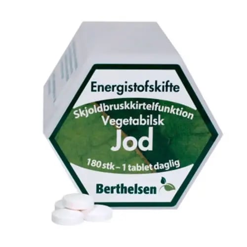 Tilbud Berthelsen Jod 225 mcg (180 tabletter) køb billig