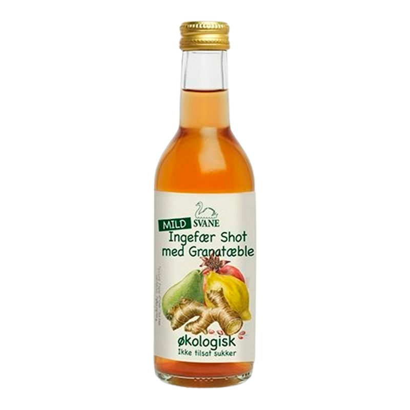 Svane Ingefær shot m. granatæble Ø (250ml)