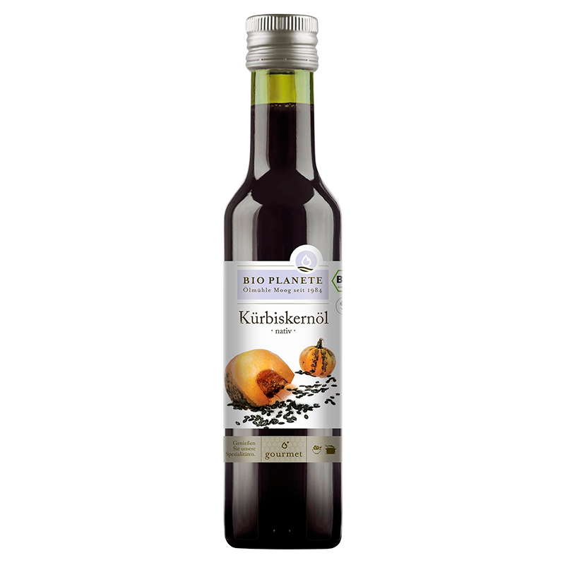 Biogan Græskarkerneolie Native Ø Vegan (250 ml)