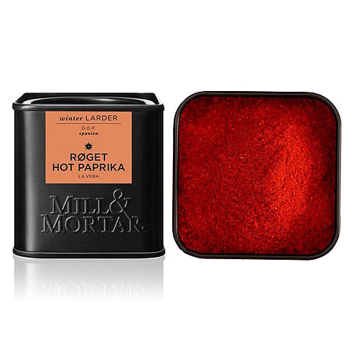 Mill og Mortar Paprika Røget Sød/Stærk (50 gr)