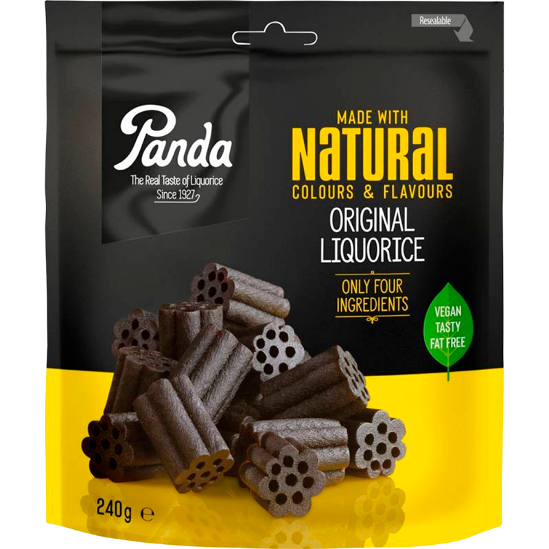 Panda lakrids 240 g.