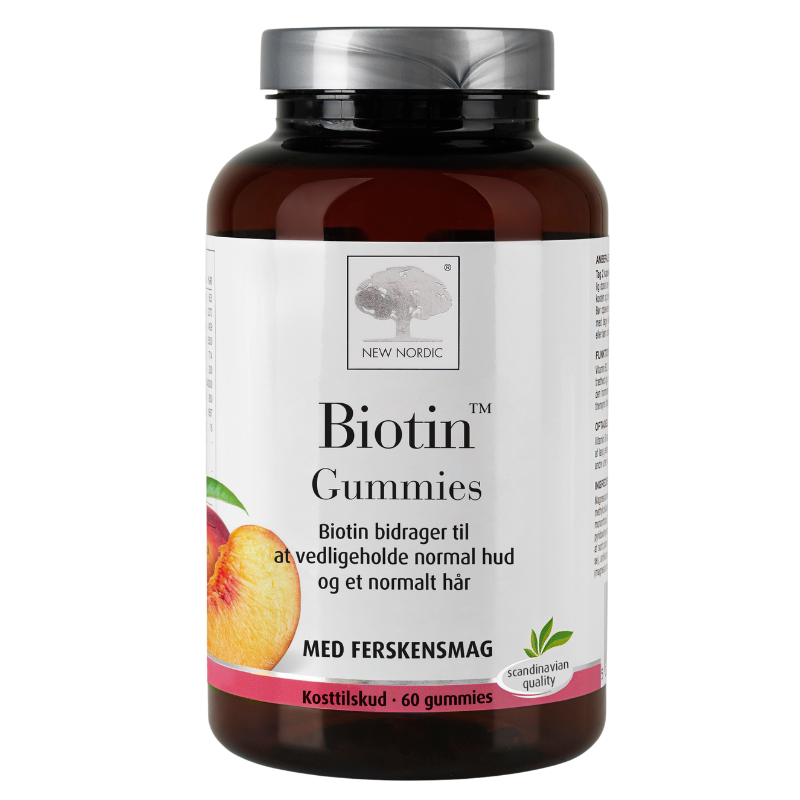 Tilbud New Nordic Biotin Gummies (60 stk) køb billig