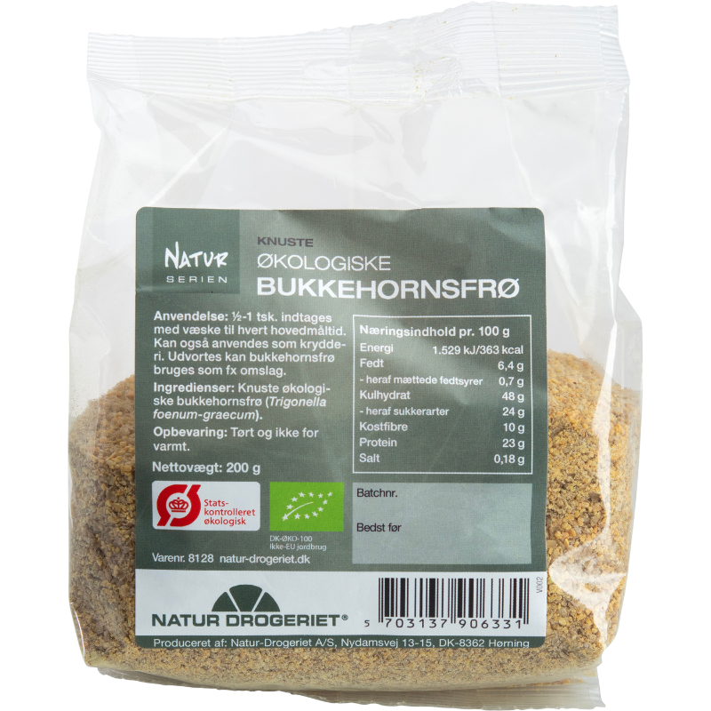 Natur Drogeriet Bukkehornsfrø Knust Ø (200 g)