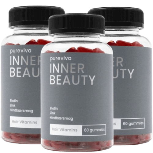3 x Pureviva Hair Vitamins (60 gummies)