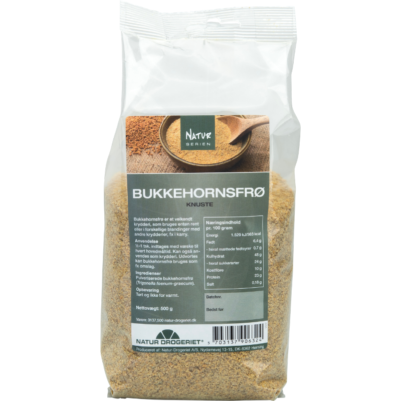 Natur Drogeriet Bukkehornsfrø Knuste (500 gr)
