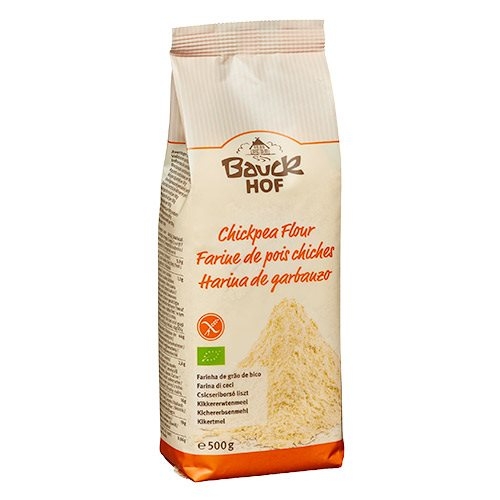 Bauckhof Kikærtemel Gl. Fri Ø (500 gr)