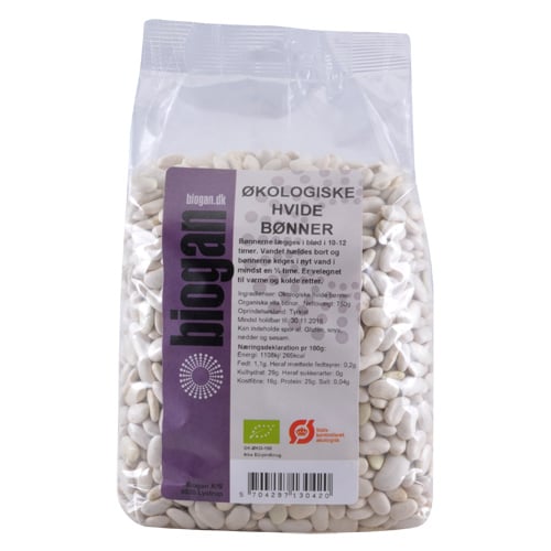 Biogan Bønner Hvide Ø (750 g)