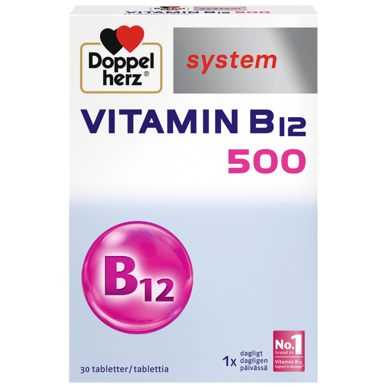 Doppelherz System Vitamin B12 500 Âµg (30 tabl)