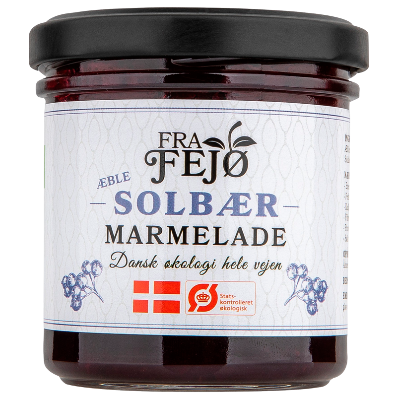 Fra Fejø Marmelade m. Solbær/Æble Ø (150 g)