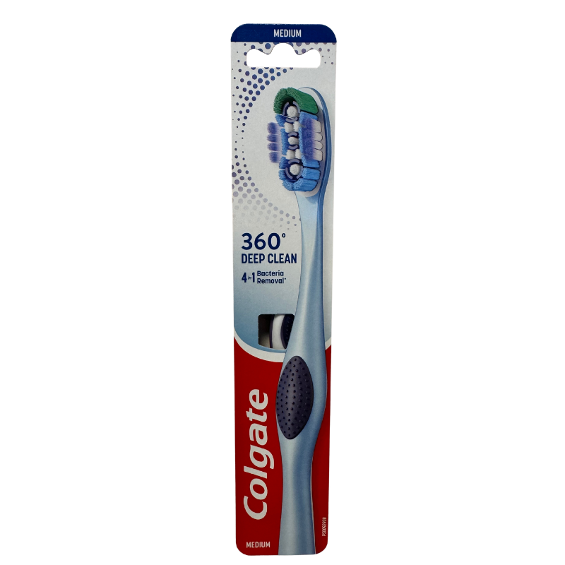 Colgate 360 Medium Tandbørste (1 stk)