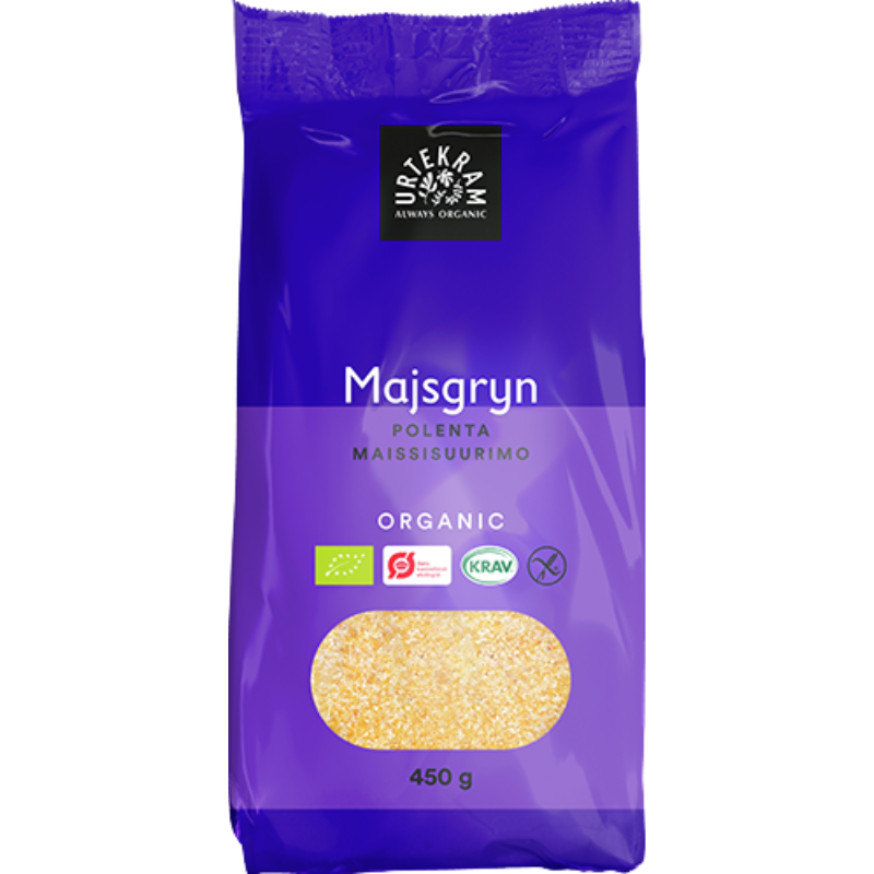 UDSALG Urtekram Majsgryn Ø (450 gr) køb billig