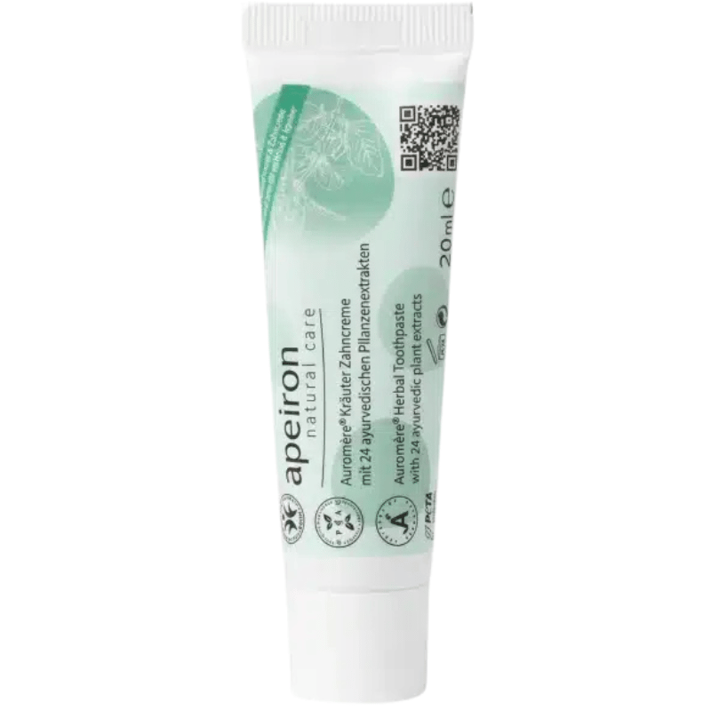 Apeiron Urtetandpasta U. Flour Rejsestørrelse (20 ml)