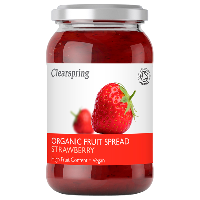 Clearspring Marmelade Jordbær Ø (280 g)