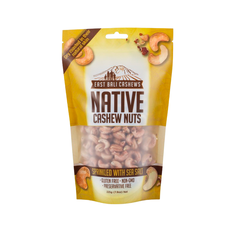 East Bali Cashews Cashewnødder Native Med Havsalt (225 g)