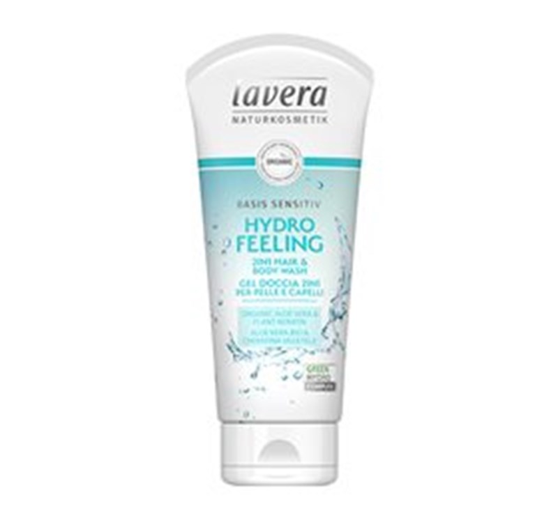 Lavera Basis Sensitiv 2-in-1 Hair & Body Wash (200 ml)