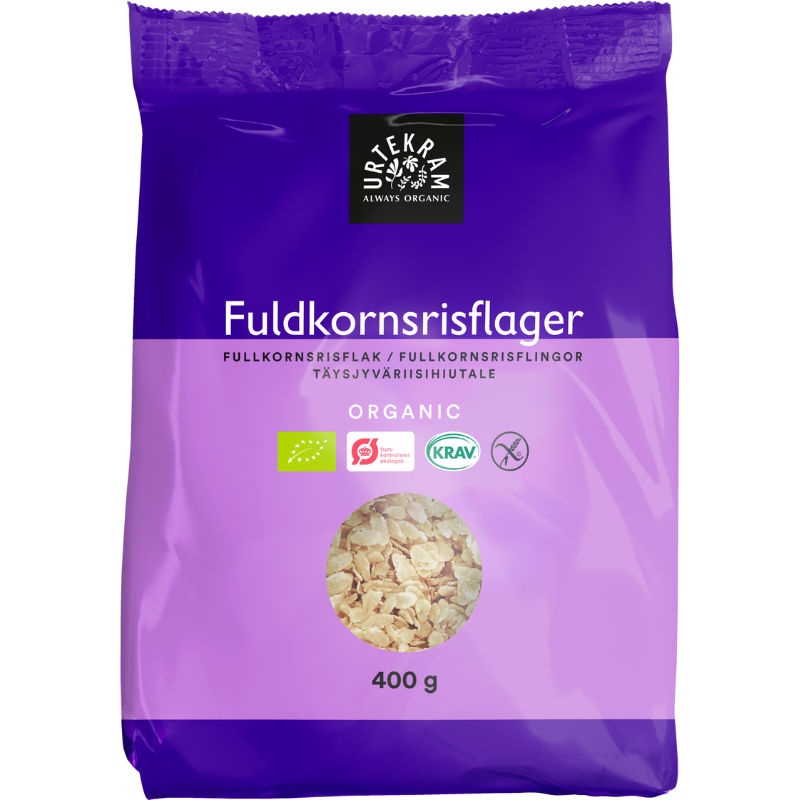 UDSALG Urtekram Risflager Ø 400 gr. køb billig