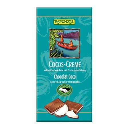 Rapunzel Chokolade m. Kokoscreme É (100 gr)