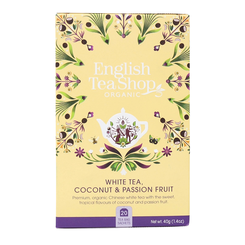 English Tea Shop White Tea, Coconut & Passion Fruit (20 breve)
