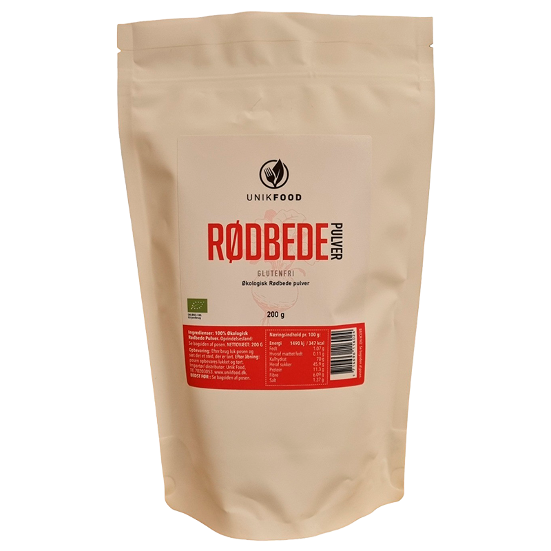 Unik Food Rødbede Pulver Ø (200 g)