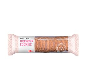 Mols Organic Småkager med hindbær og hvid chokolade Ø (150 g)