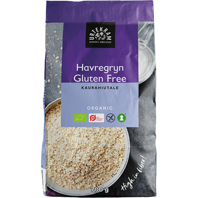UDSALG Urtekram Glutenfri Havregryn Ø (700 gr) køb billig