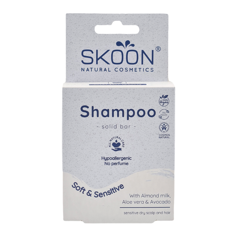 Skoon Solid Shampoo Hypoallergenic Soft & Sensitive (90 g)