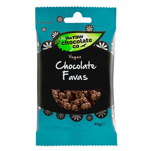 The Raw Chocolate Co. Vegan Chocolate Favas - Raw Chokolade Ø (40 g)