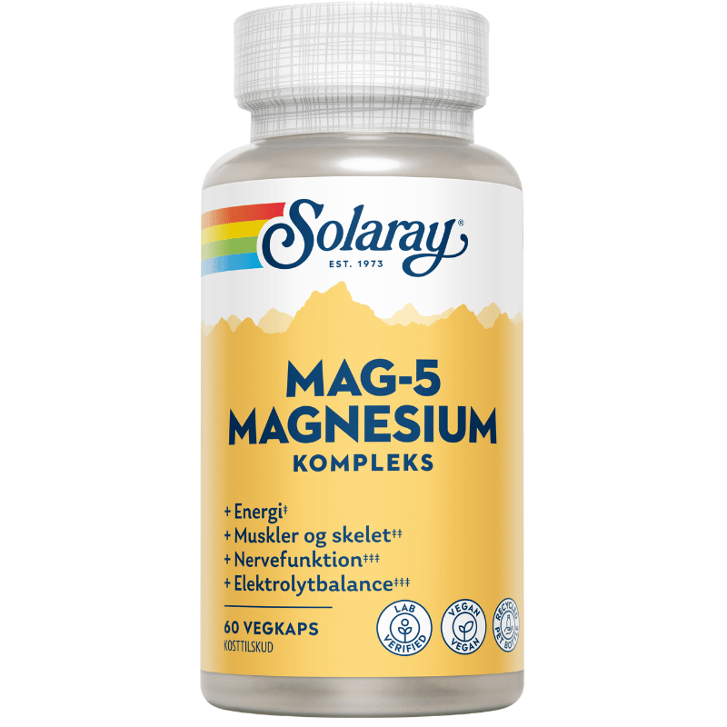 Solaray MAG-5 Magnesium (60 kaps)