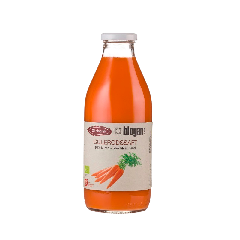 Biogan Gulerodssaft Ø (750 ml)