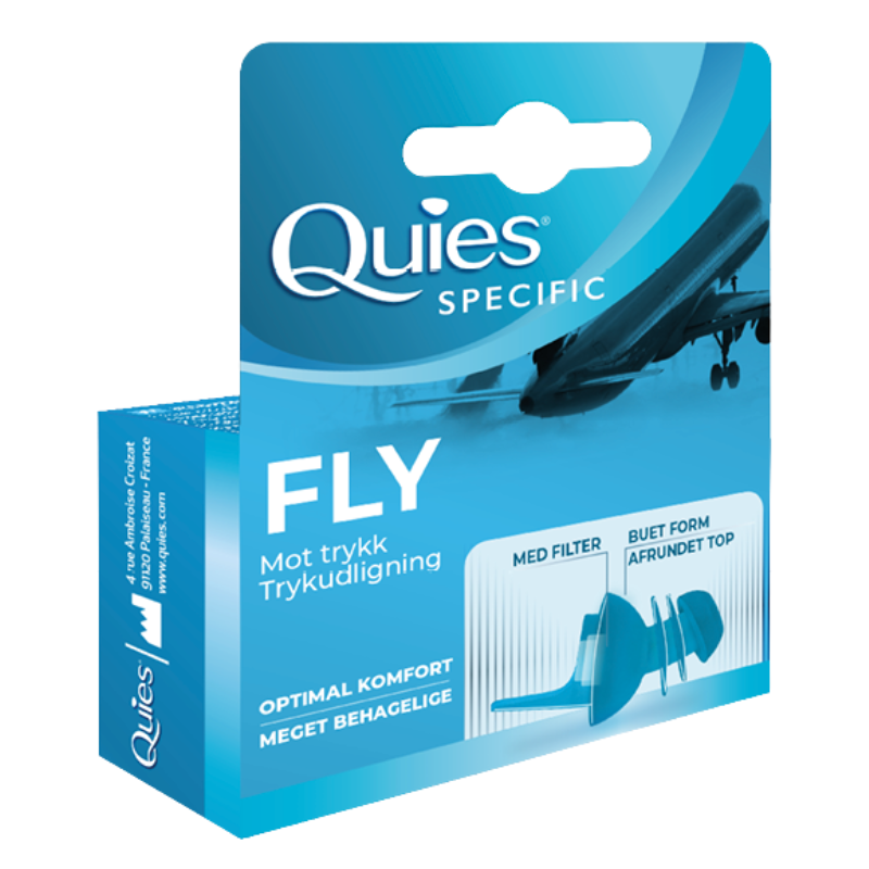 Quies Fly ørepropper (1 sæt)